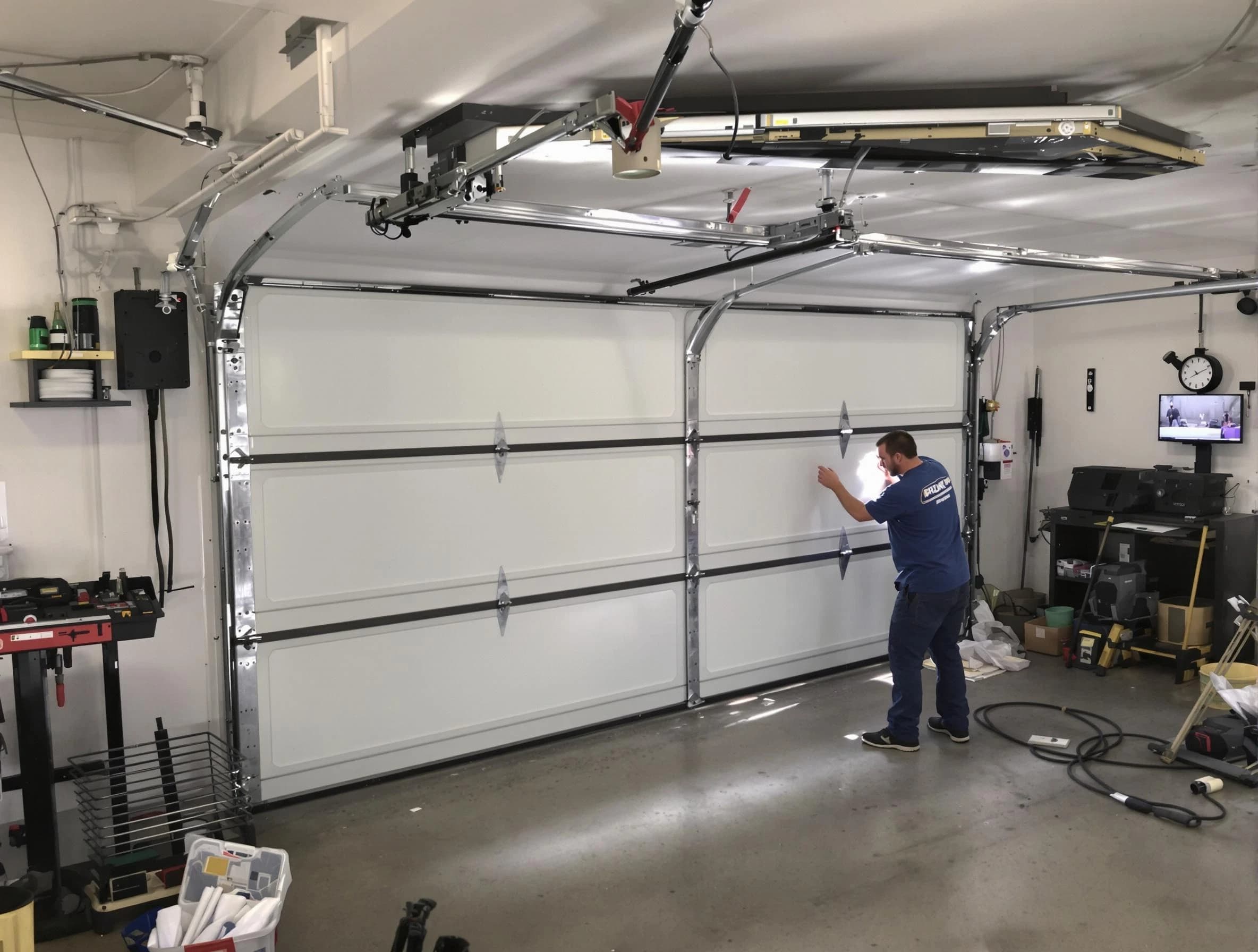 Professional garage door repair service by Hapeville Garage Door Repair in Hapeville