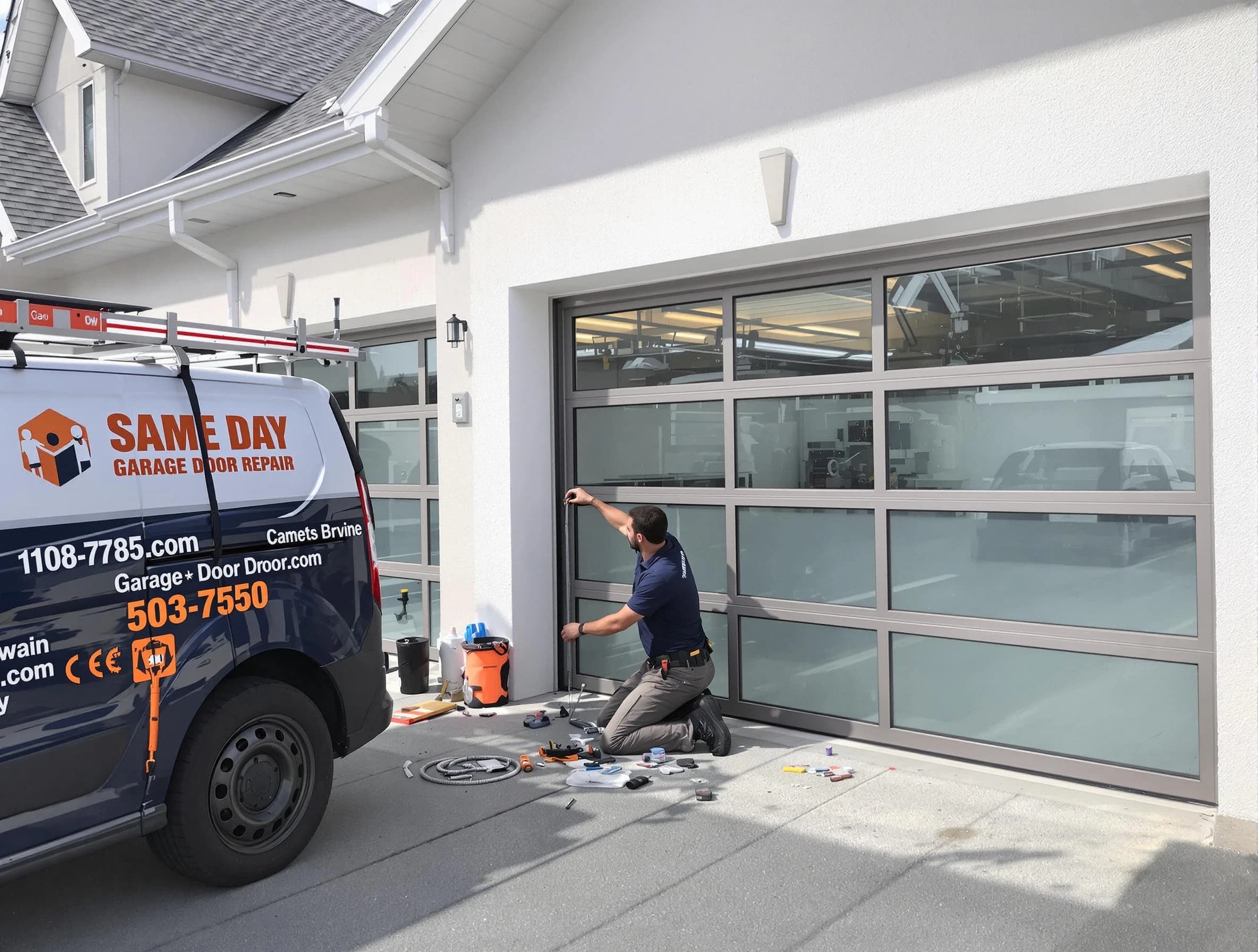 Same-day garage door repair service by Hapeville Garage Door Repair in Hapeville