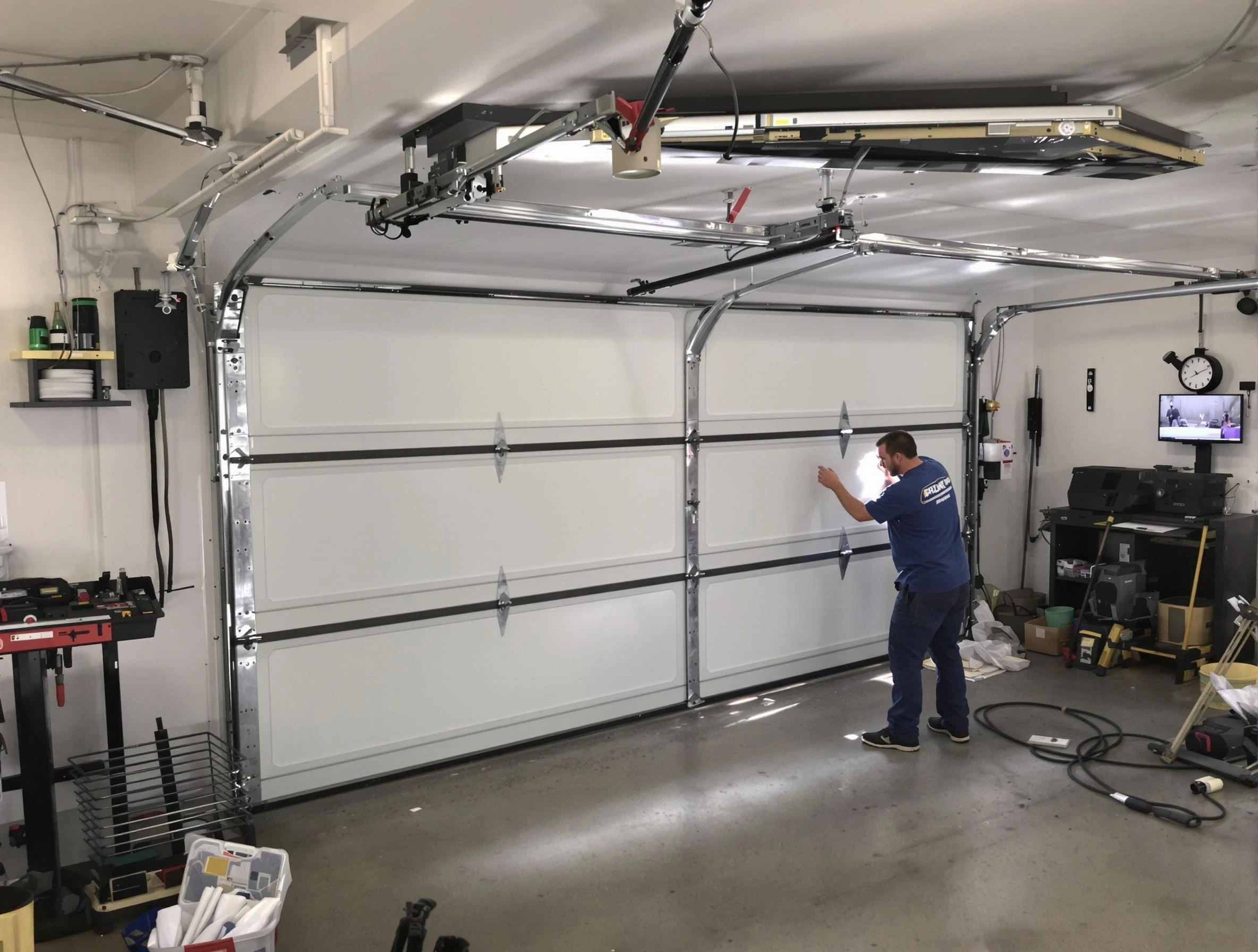 Professional garage door repair service by Hapeville Garage Door Repair in Hapeville