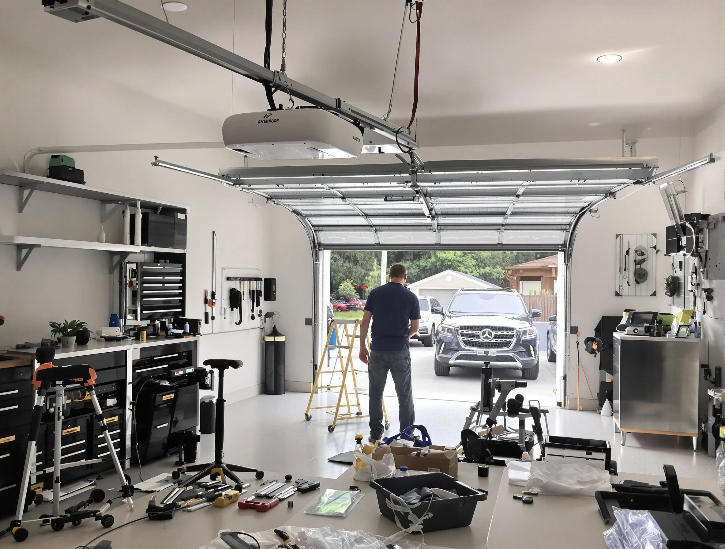 Garage door opener installation by Hapeville Garage Door Repair in Hapeville