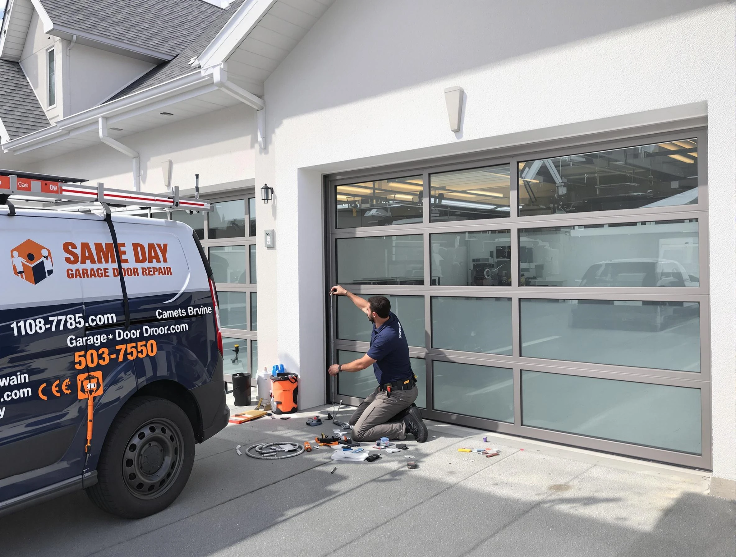 Same-day garage door repair service by Hapeville Garage Door Repair in Hapeville